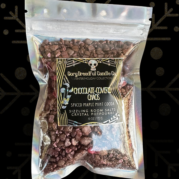 Chocolate-Covered Chaos Sizzling Room Salt Potpourri: Spiced Maple Mint Cocoa - Picture 7 of 9